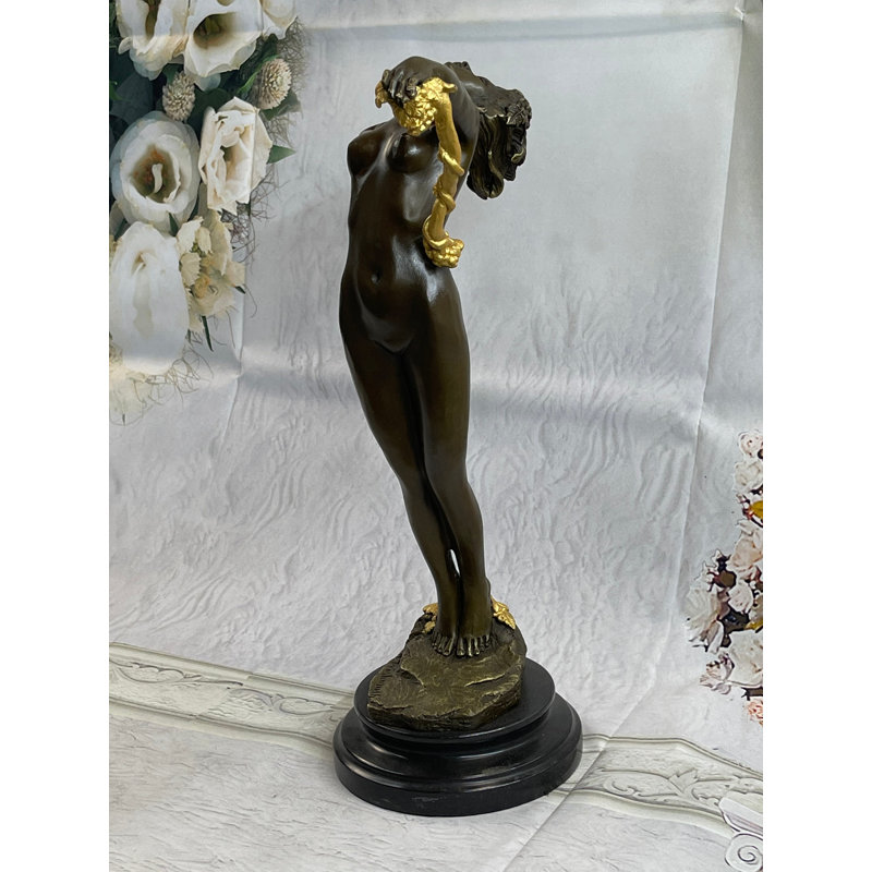 Sculpture American Art Nouveau Bronze par Harriet Frishmuth
