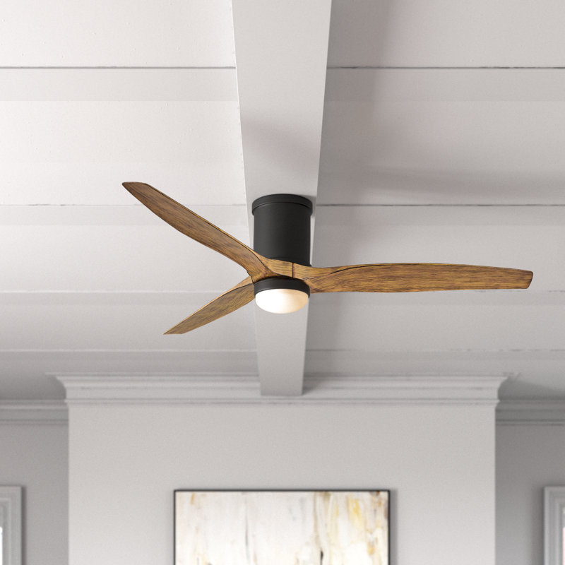 Montego 52'' Ceiling Fan with LED Lights, Brown