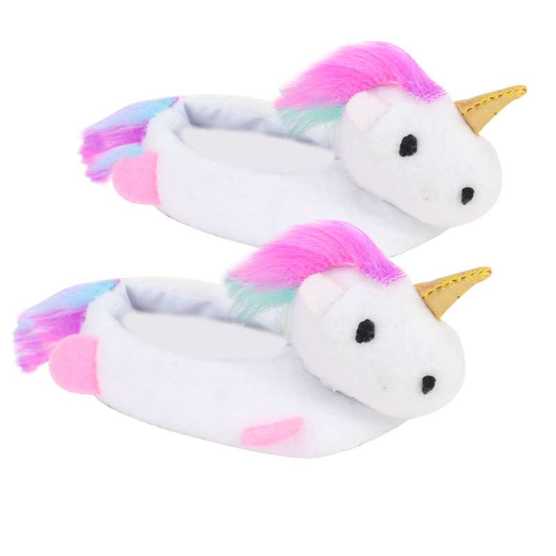 Unicorn Slippers Doll Furniture & Accessories