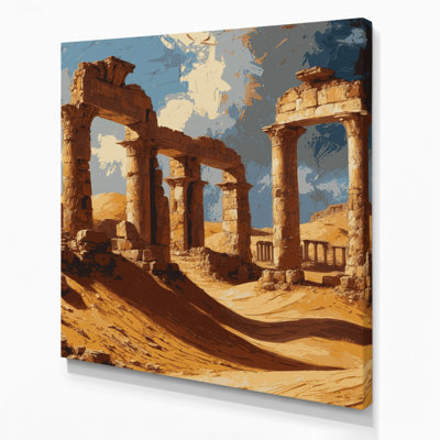 Art mural sur toile Sci Fi Desert