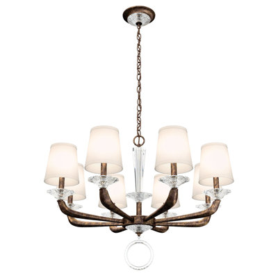 Emilea 8 - Light Glass Chandelier