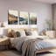 3 Piece Wrapped Canvas Print