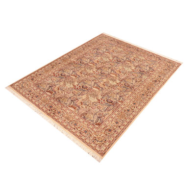 Plattsmouth Wool Floral Indoor Rug