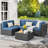 Diamondville 4-Person Outdoor Seating Group with Cushions-94615721