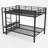 Bunk Bed With Clothes Tree And LED Lights-674358826-694136823