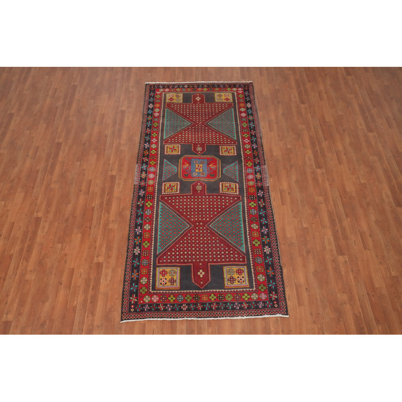 Tapis à motif géométrique traditionnel 5 x 10