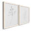 Botanical Gesture V - Ensemble de 2 peintures sur toile encadrées-717422033-717422060