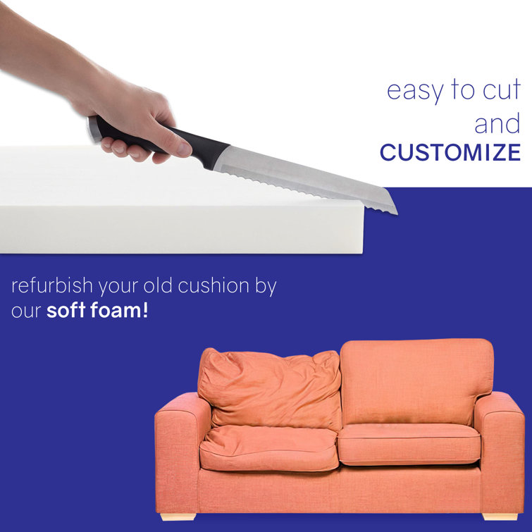 How to cut replacement foam for cushions 