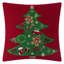 Housse de coussin décoratif de Noël 18 po x 18 po