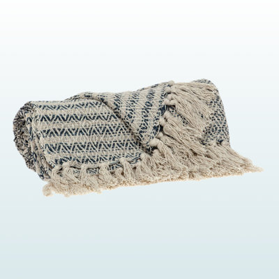 Jeté en coton matelassé Trio