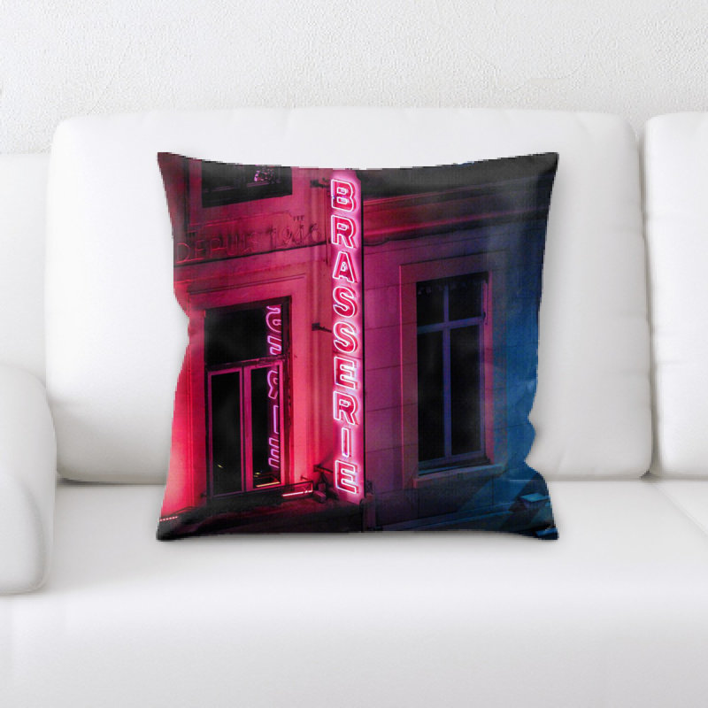 Coussin décoratif néon Jaycee