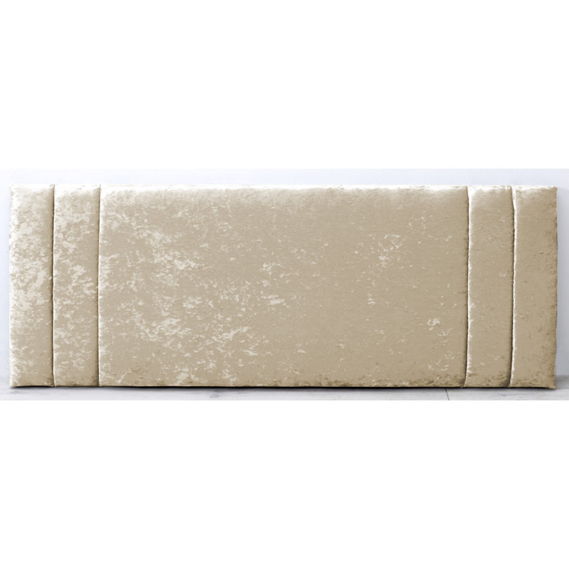 Velasquez Upholstered Headboard, Cream, Kingsize (5')