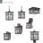 Avaline Steel Wall Light