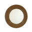 Miroir circulaire en corde de chanvre tissé à la main 24 pouces - Décoration murale décorative pour le salon, la salle de bain et la chambre à coucher | Style bohème naturel