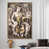 Gold Floater Framed