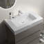 Meuble-lavabo autoportant moderne avec lavabo sans drain et robinet-106757430-106757429