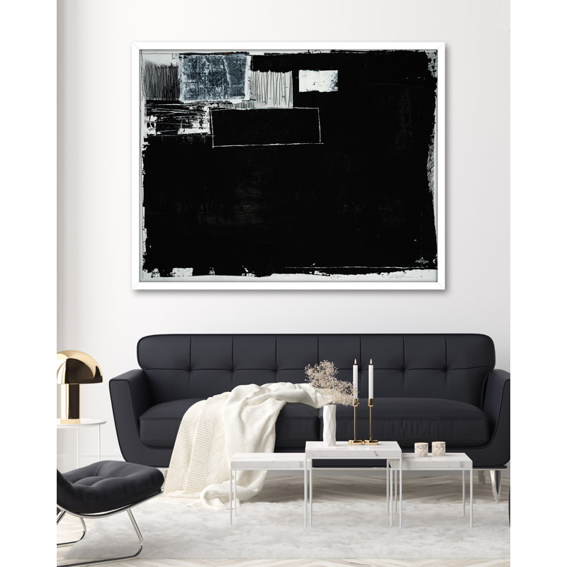Black Piece Print by Robert Robinson