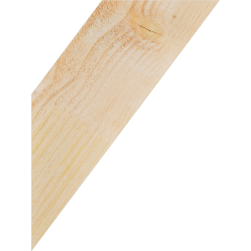 Attelle de genou traditionnelle, Douglas (sciage brut), H 16 po x l 6 po x P 12 po