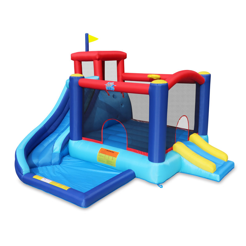 Super Castle Bouncer with Double Slide