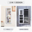 Armoire à bijoux murale avec miroir Pittner-26005827