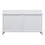 Abbey Canvas Upholstered Storage Bench-1110224352