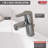 Project-Pack Bathroom Faucet with Drain Assembly