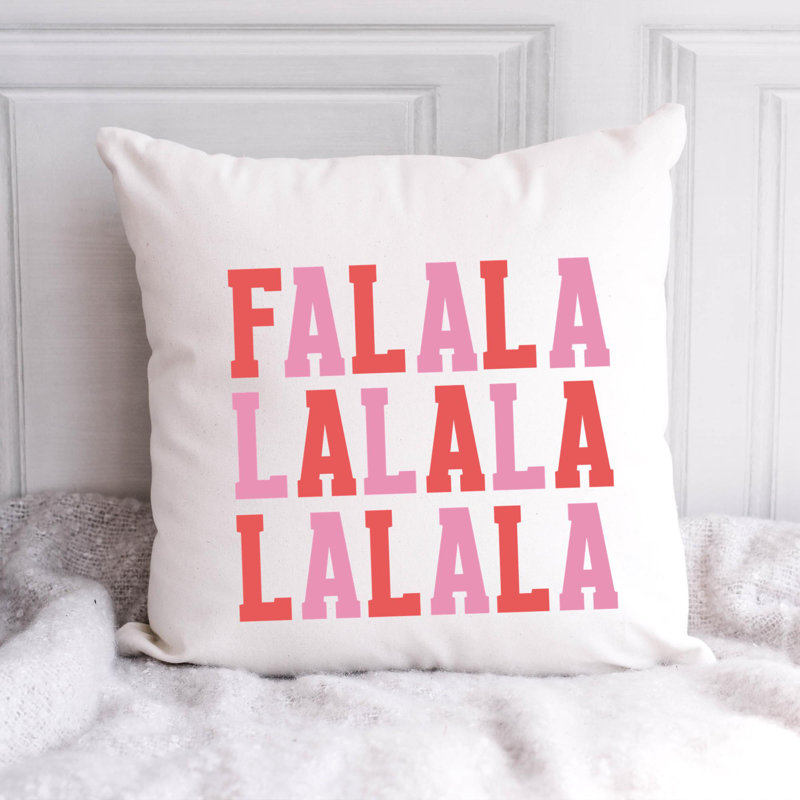 Coussin en polyester Christmas-12, 14 po x 14 po