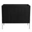 Meuble-lavabo autoportant de 91 cm (36 po), chêne foncé - Rangement à panneaux étanches, avec portes amorties