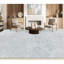 Damask Area Rug in Blue