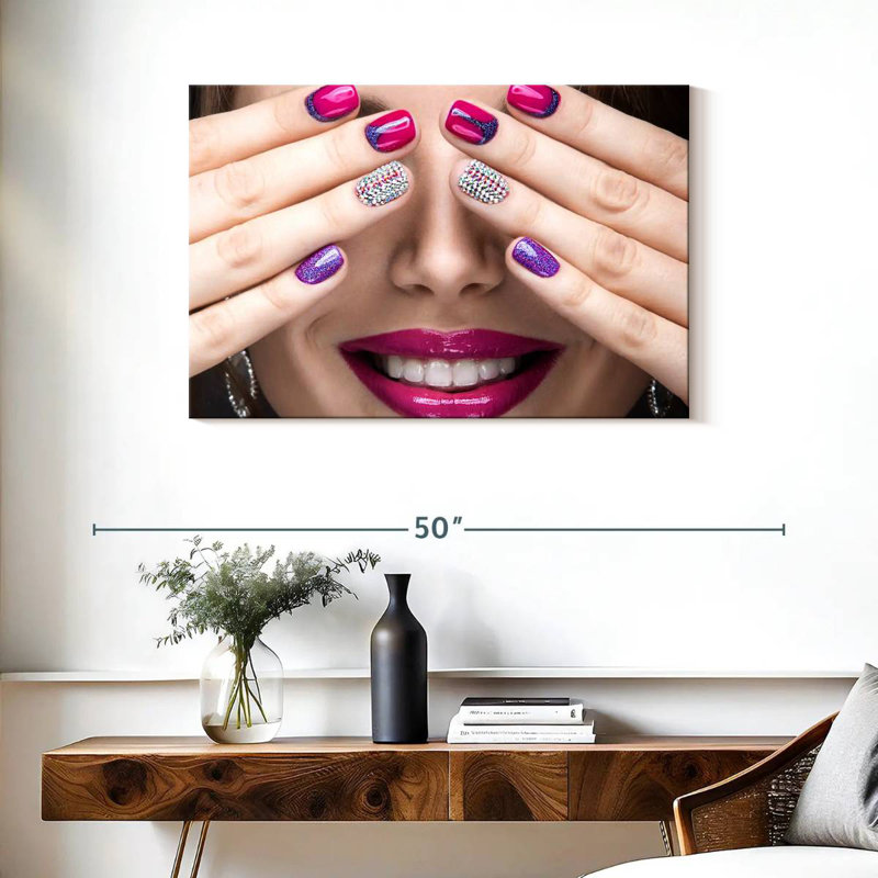 Shuttleworth Classy Short Nails, 24" H x 36" W