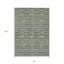 Tapis intérieur lavable rayé gris 8 pi x 10 pi