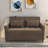 Pastiche Convertible Sofa With A Reversible Backrest Cushion, Side Pockets, Usb Ports, A Phone Holder And Pillows-1032796224
