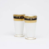 Noritake Evening Majesty Salt and Pepper Shaker Set, 3-1/2"