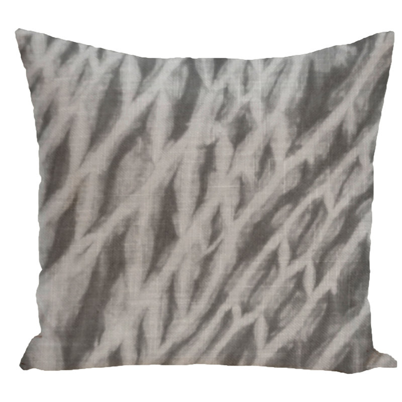 Housse de coussin d'extérieur rectangulaire Beach Insert, gris