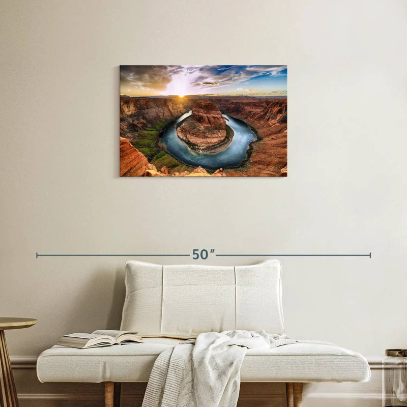 Alvord Horseshoe Bend Sunrise, 20" H x 30" W