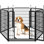Panel Metal Exercise Pen With Door
