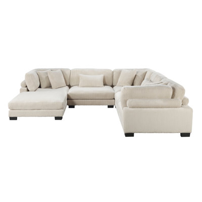 Sumekh 6-piece Modular Sectional With Ottoman