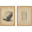 "Antique Football", ensemble de 2 toiles encadrées par The Creative Bunch Studio-76936228