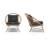 Ponza Indoor / Outdoor Handwoven All-Weather Wicker Lounge Chair