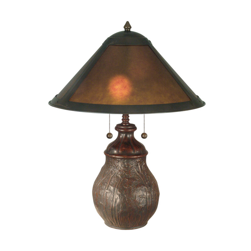 Mica Metal Lamp