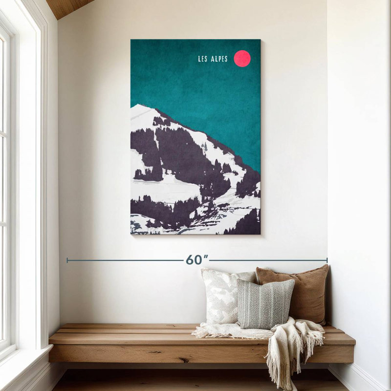 Alvord Les Alpes, H 45 po x l 30 po