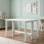 Table de salle à manger extensible à abattants de style champêtre-1194939014