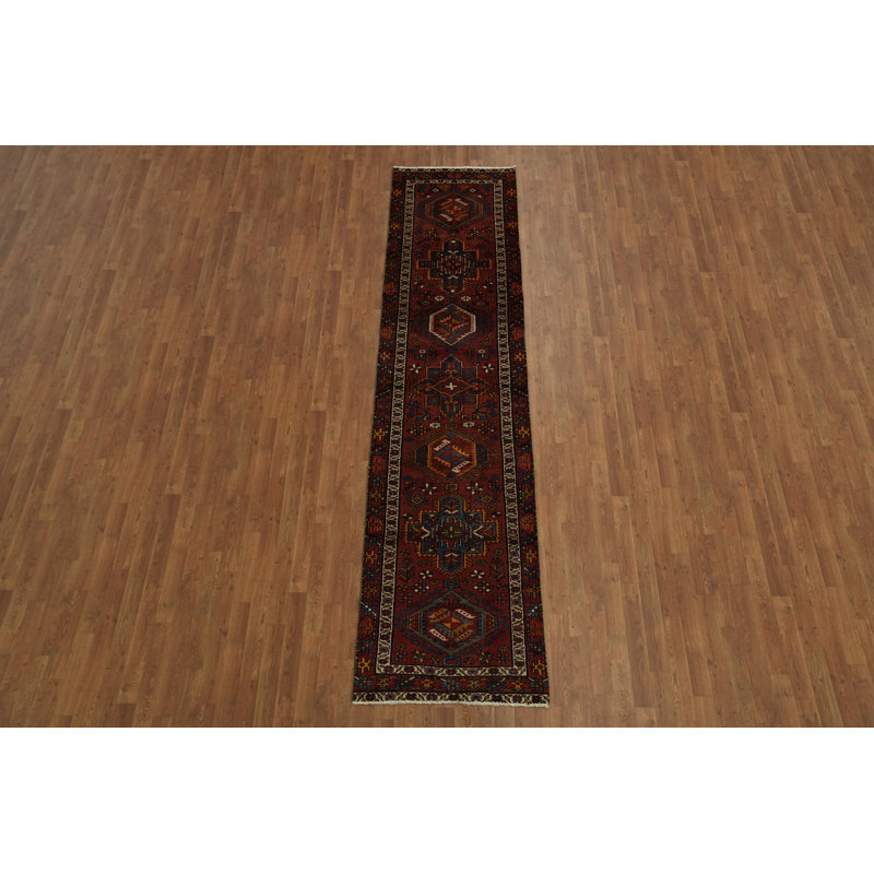 Tapis de couloir traditionnel pour espaces sophistiqués 3 x 11