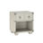 Nightstand With Double Pull-Knobs, Bedside Table