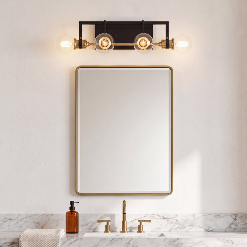 Tommie Dimmable Bath Bar, 4-Light