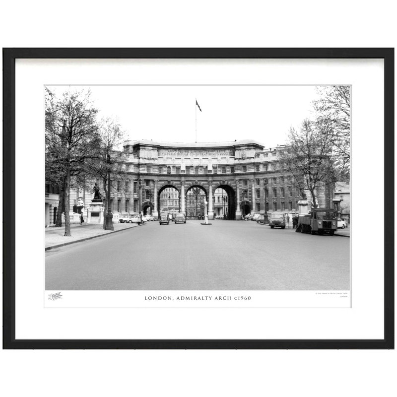 London, Admiralty Arch C1960 by Francis Frith - Single Picture Frame Print, 45cm H x 60cm W x 2.3cm D