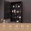 W H Wall Mounted Optional Medicine Cabinet Mirror 4