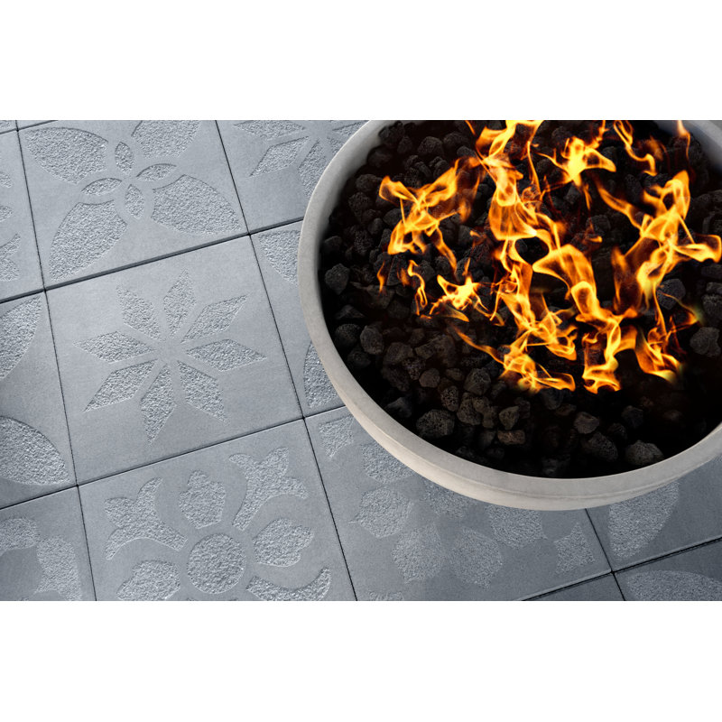 SCULPTURA LUMI FIRE BOWL WARM GREY