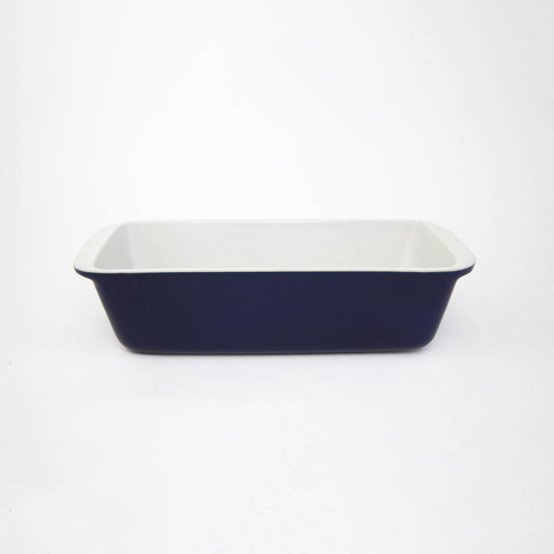Carthage.Co 10'' x 4.5'' Stoneware Loaf Pan, Juniper