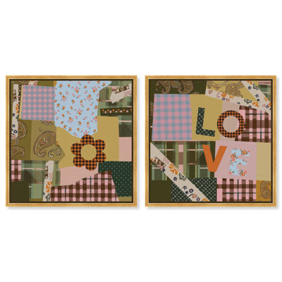 Retro Scarf Set Set by Oliver Gal